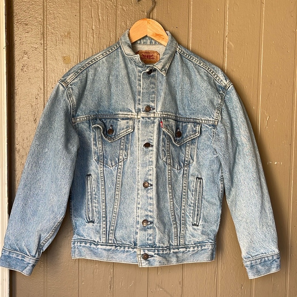 Levi’s vintage denim jacket, relaxed fit